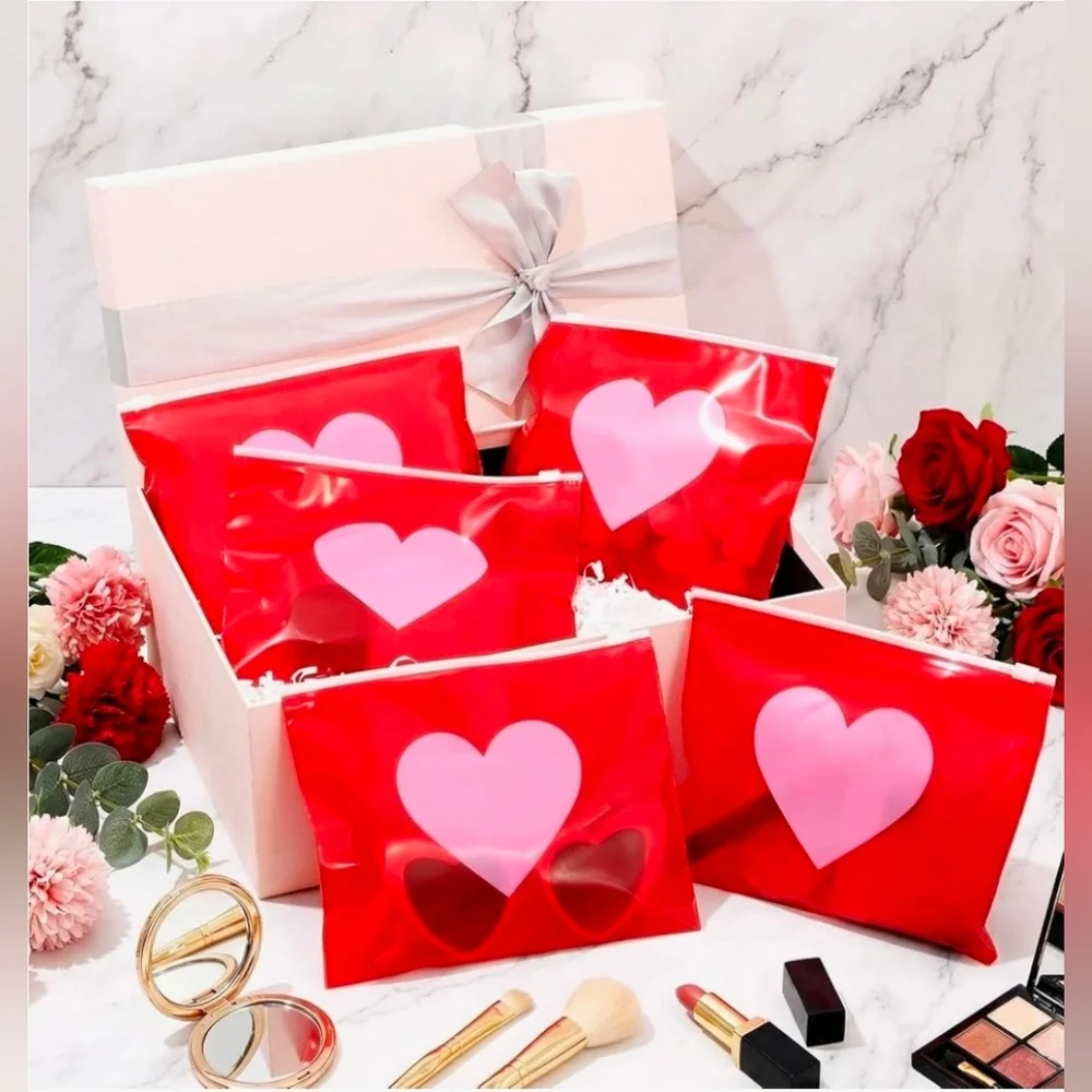Valentine's Day Waterproof Cosmetic Bags - Picture 2 of 2